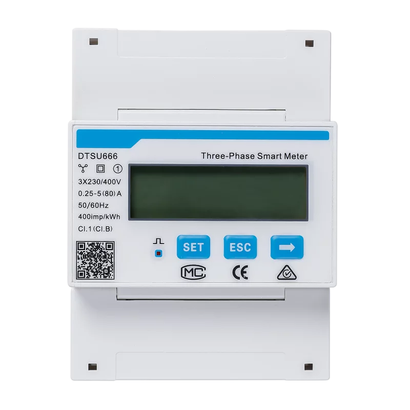 3-PHASE METER DTSU666 für direkte Messung bis 80A, 3-phasig