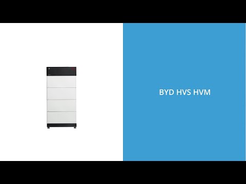 BYD HVS Speicher mit 2.56 kWh Batteriespeicher B BOX Batterie